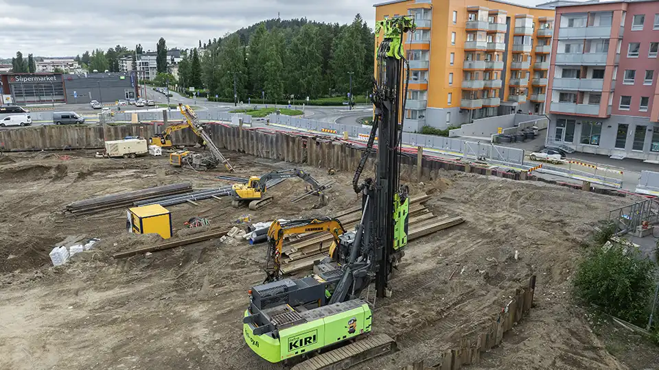 kaivantojen tuentatyot